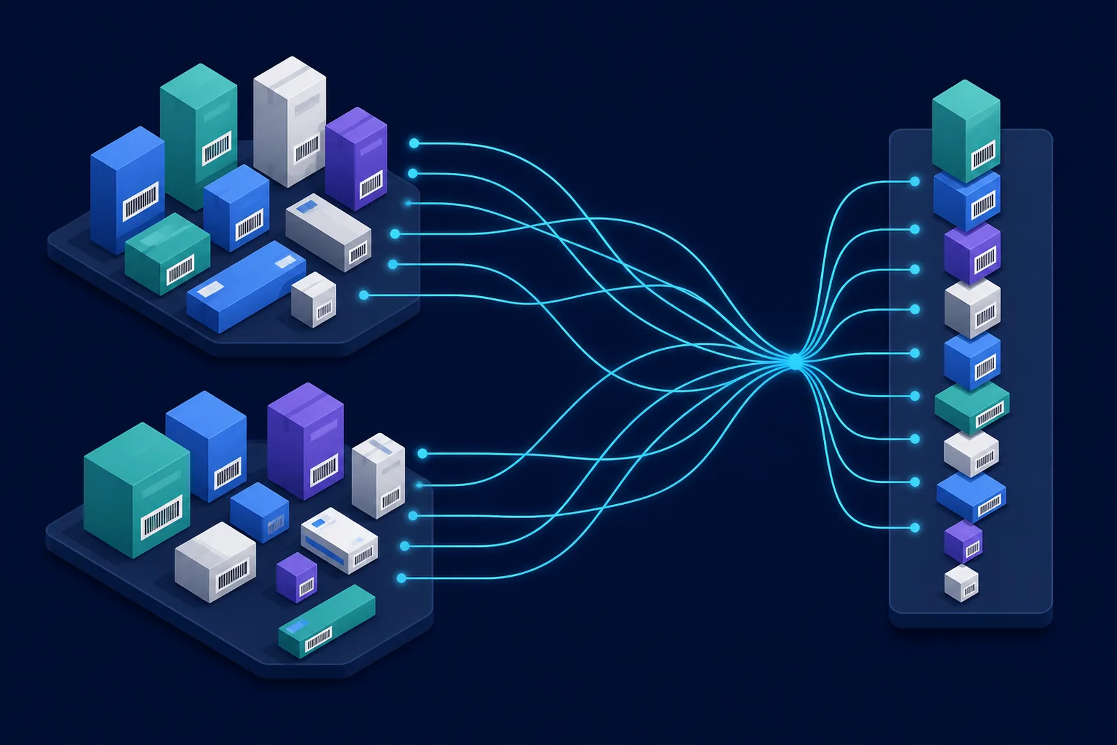 Integrations — original SKUsight illustration